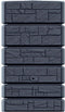 Regenton Stone Tower 500 liter - Antraciet | Steen effect Muur regenton