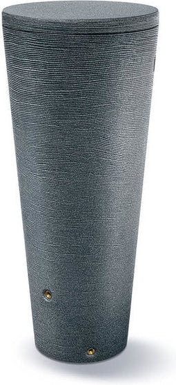 Regenton Tubo 320 liter - 2 in 1 - Graniet antraciet