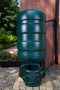 Regenton Voordeelset 230 Liter - Groen - Watertank - Complete Regenton Set - Bewatering - Inc. Voet, Kraan en Vulautomaat