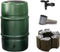 Regenton voordeelset | Harcostar 227liter groen + standaard + vulautomaat.