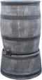 Regenton voordeelset | Roto 120 liter grijs + aftapkraan + standaard + vulautomaat 70/80mm.