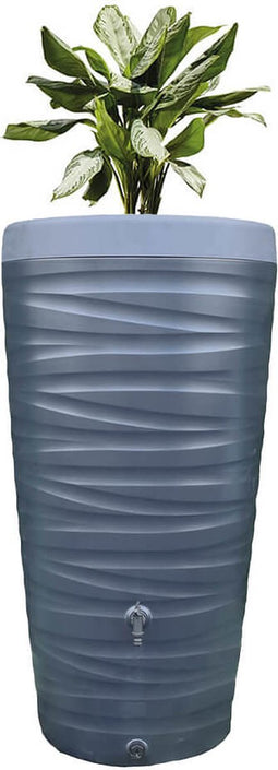 Regenton Wave - 240 liter - Antraciet