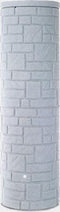 Regenton zuil XL | Regenvat muurmodel 460L | Extra grote graniet design tank