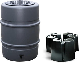 Regentonset Harcostar - 168 Liter Antraciet + Voet