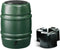 Regentonset Harcostar - 168 Liter Groen + Voet
