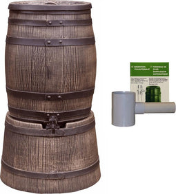 Regentonset Roto 50 liter + voet + vulautomaat