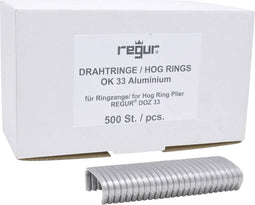 Regur 60722 Draadringen 500 stuk(s) Afm. (l x b) 35 mm x 95 mm