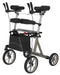 Rehasense Navigator AIR rollator met draaibare onderarmschalen met zachte banden L (standaard) / Cha