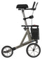 Rehasense Navigator AIR rollator met draaibare onderarmschalen met zachte banden L (standaard) / Cha