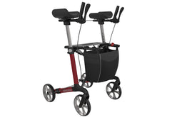 Rehasense Navigator rollator met onderarmschalen L (standaard) / Rood
