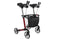 Rehasense Navigator rollator met onderarmschalen met zachte comfortbanden M / Rood