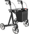 Rehasense Server HD Lichtgewicht XXL Rollator – Extra Brede Rollator