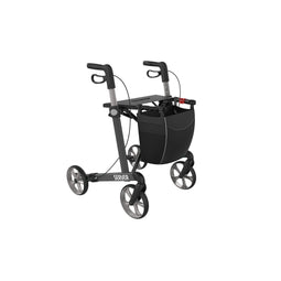 Rehasense Server Rollator - Lichtgewicht, Stabiel en Uniek Driehoekig Design (7,5 kg) M / Anthraciet