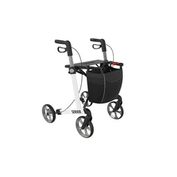 Rehasense Server Rollator - Opvouwbaar, Stabiel en Duurzaam met Zachte Comfortbanden (6,6 kg) L (st