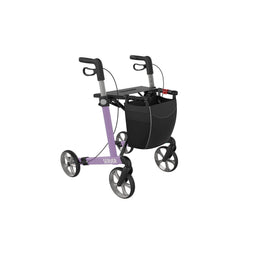 Rehasense Server Rollator - Opvouwbaar, Stabiel en Duurzaam met Zachte Comfortbanden (6,6 kg) L (st