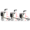 Rehasense Server Rollator - Opvouwbaar, Stabiel en Duurzaam met Zachte Comfortbanden (6,6 kg) L (st