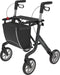 Rehasense Streamer Ultra Lichtgewicht rollator Large Zwart