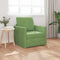 vidaXL - Vloersofa - Bed - 2-in-1 - Lichtgroen - 74x77x81 - cm - Velours