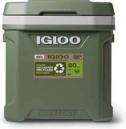 Igloo Ecocool 60 Roller - Passieve koelbox - 56L - Groen
