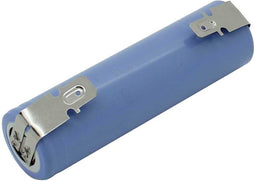 Reinigingsapparaat batterij LiIon 3.7V 2200mAh met Faston aansluiting + 6.3mm -4.8mm