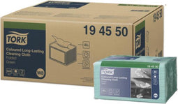 Reinigingsdoek Tork Long lasting W8 multifunctioneel groen 194550