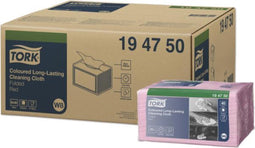 Reiningingsdoek Tork Long Lasting W8 multifunctioneel diverse kleuren 194750