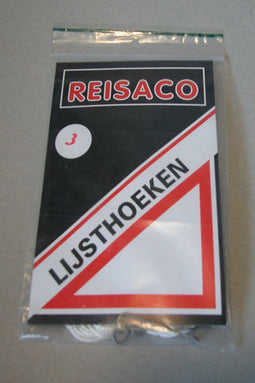 Reisaco Lijstenhoeken NR3 voor randloze glaslijsten Max tot 55x70 dikte tot 6mm