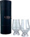 Reisset met 2 Whiskyglazen - Leren houder - Glencairn Crystal Scotland