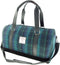 Reistas Clyde Blauw met Turquoise - Harris Tweed - Extra Groot - Glen Appin of Scotland