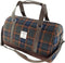 Reistas Clyde Grijs met Bruin (Rust) - Harris Tweed - Extra Groot - Glen Appin of Scotland