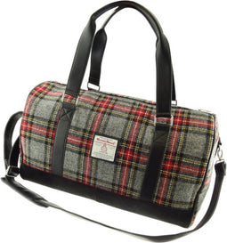 Reistas Clyde Grijs Rood - Harris Tweed - Extra Groot - Glen Appin of Scotland