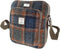 Reistas Tay Grijs Bruin (Rust) - Compact - 27x23x9 - Harris Tweed - Glen Appin of Scotland