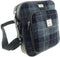 Reistas Tay Grijs Zwart - Compact - 27x23x9 - Harris Tweed - Glen Appin of Scotland