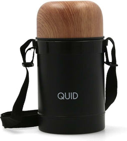 Reisthermosfles Quid Cocco Zwart Eten Metaal 750 ml