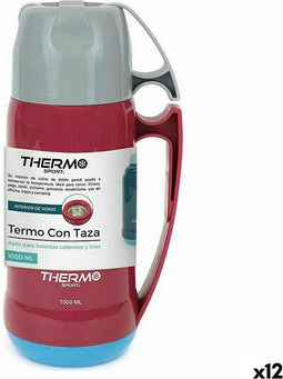 Reisthermosfles ThermoSport 1 L (12 Stuks)