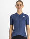 Sportful Flare W - Fietsshirt Dames - Regular-fit - Blauw - M