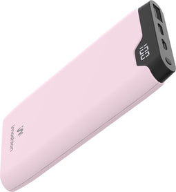 imoshion® Powerbank 10000 mAh - Snellader 18W - USB C & USB A - Geschikt voor o.a. Apple iPhone en Samsung - Roze