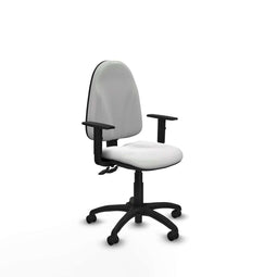 Bureaustoel Algarra CPDM Piqueras y Crespo B1D01RF Wit