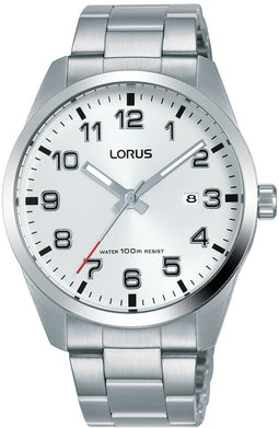 Lorus RH977JX5 - Heren Horloge - Quartz - 10 ATM waterdicht - Zilver