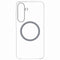 Samsung Galaxy S25+ - Clear Magnet Case - Magnetische ring voor draadloos opladen - Transparant