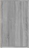 vidaXL - Nachtkastje - 50x36x60 - cm - bewerkt - hout - grijs - sonoma - eikenkleurig