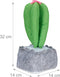 Relaxdays deurstopper cactus - deurstopper kind - deurbuffer - deurstop voor binnen - zand