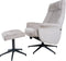 Relaxfauteuil Bindy + Hocker - Perfect Harmony - Taupe 04
