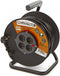 Relectric Kabelhaspel – 50m – 4 stopcontacten – Met oprolknop - Randaarde - RELEC492183