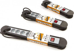 Relectric Stekkerdoos - 8-voudig - 1,5m - Randaarde – 3700 Watt- RELEC492268