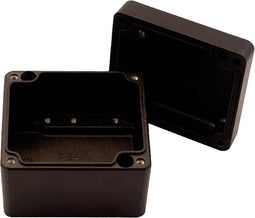 Reltech EfaBox 128-000-356 Universele behuizing Aluminium Poedercoating Zwart 1 stuk(s)