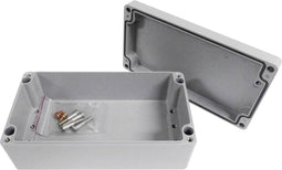 Reltech EfaBox 128-000-659 Universele behuizing Aluminium Poedercoating Grijs 1 stuk(s)