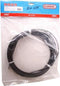 Rem buitenkabel Elvedes met voering 10 meter / Ø5,0mm - zwart (10 meter rol)