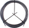 Rem buitenkabel Elvedes met voering 10 meter / Ø5,0mm - zwart/chroom (10 meter rol)