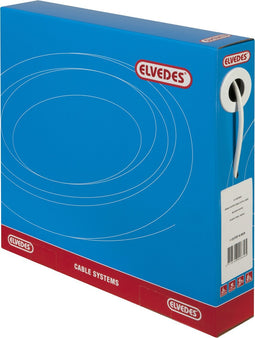 Rem buitenkabel Elvedes met voering 30 meter / Ø5,0mm - wit (30 meter in doos)